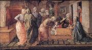 Fra Filippo Lippi The Infant St Ambrose's Mirache of the Bees painting